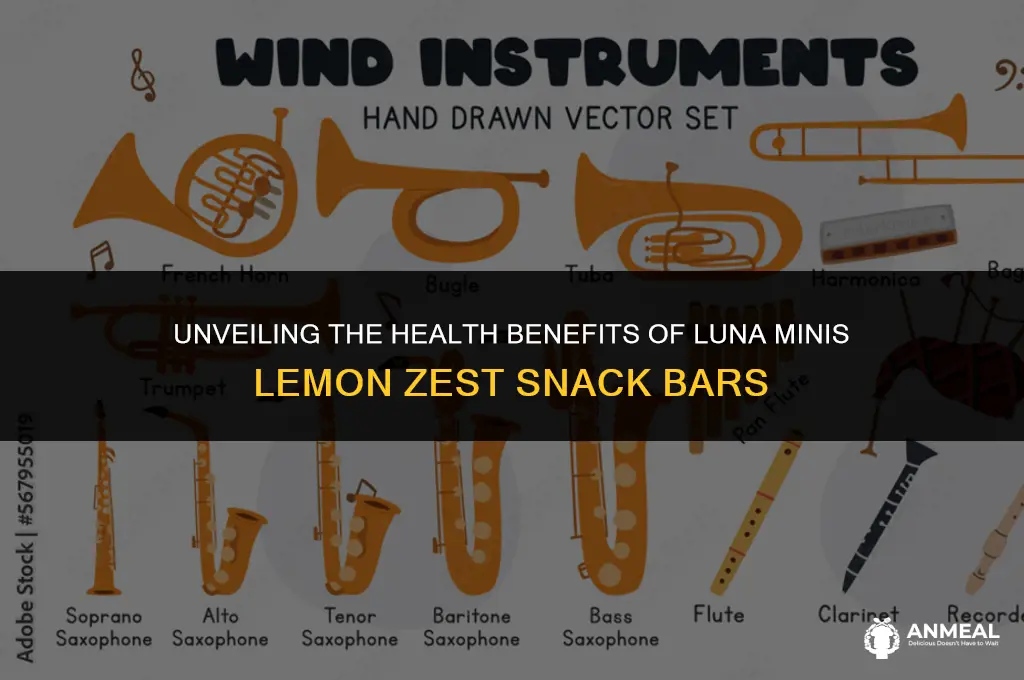 are luna minis lemonzest snack bars healthy
