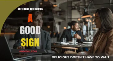 Decoding Lunch Interviews: A Positive Sign or Just a Casual Chat?