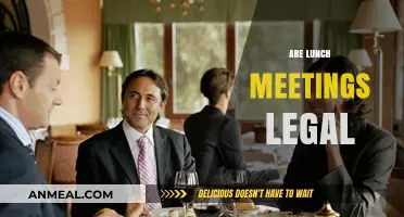 Exploring the Legality of Lunch Meetings: A Comprehensive Guide