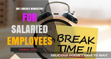 Are Lunches Mandatory for Salaried Employees?