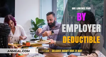 Exploring Tax Benefits: Employer-Paid Lunches and Deductions