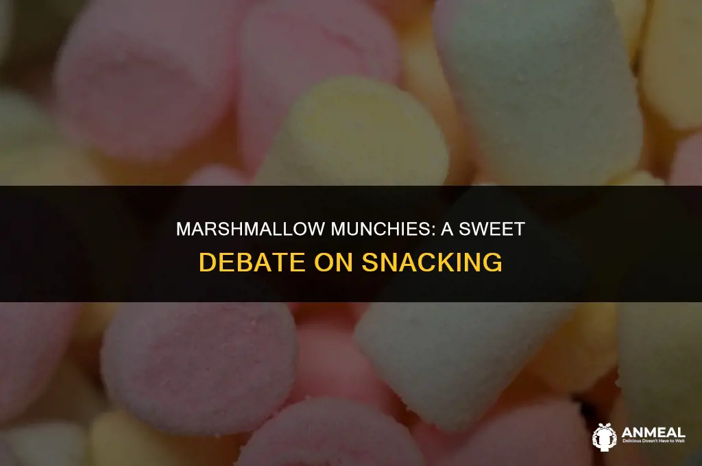 are marshmallows a good snack
