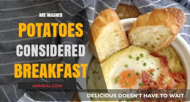 Mashed Potatoes for Breakfast: A Surprising Morning Comfort Food?