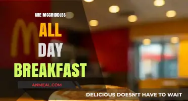 McGriddles All-Day Breakfast: Are They Available Anytime?