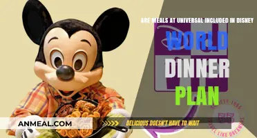 Disney Dining Plan: Does It Cover Universal Meals?