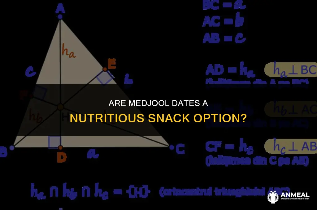are medjool dates a healthy snack