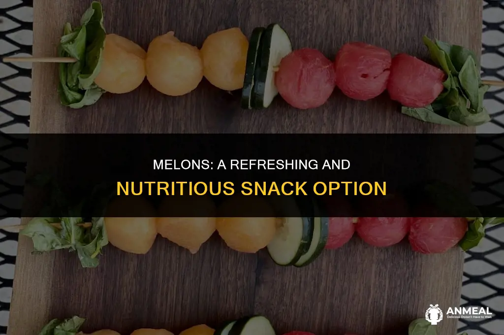 are melons a healthy snack
