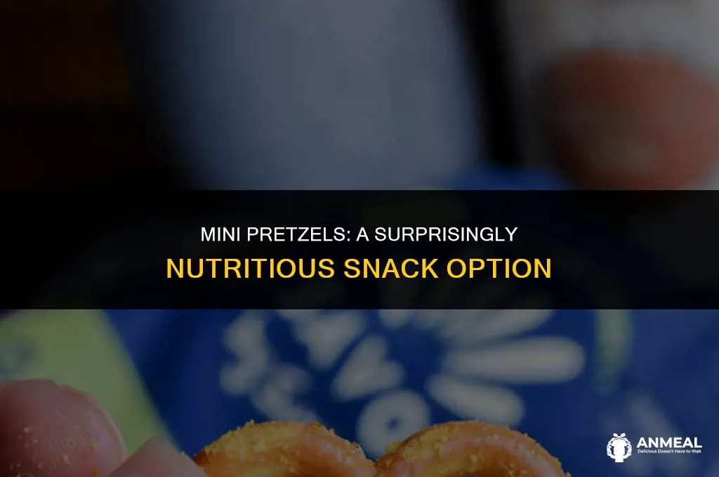 are mini pretzels a healthy snack