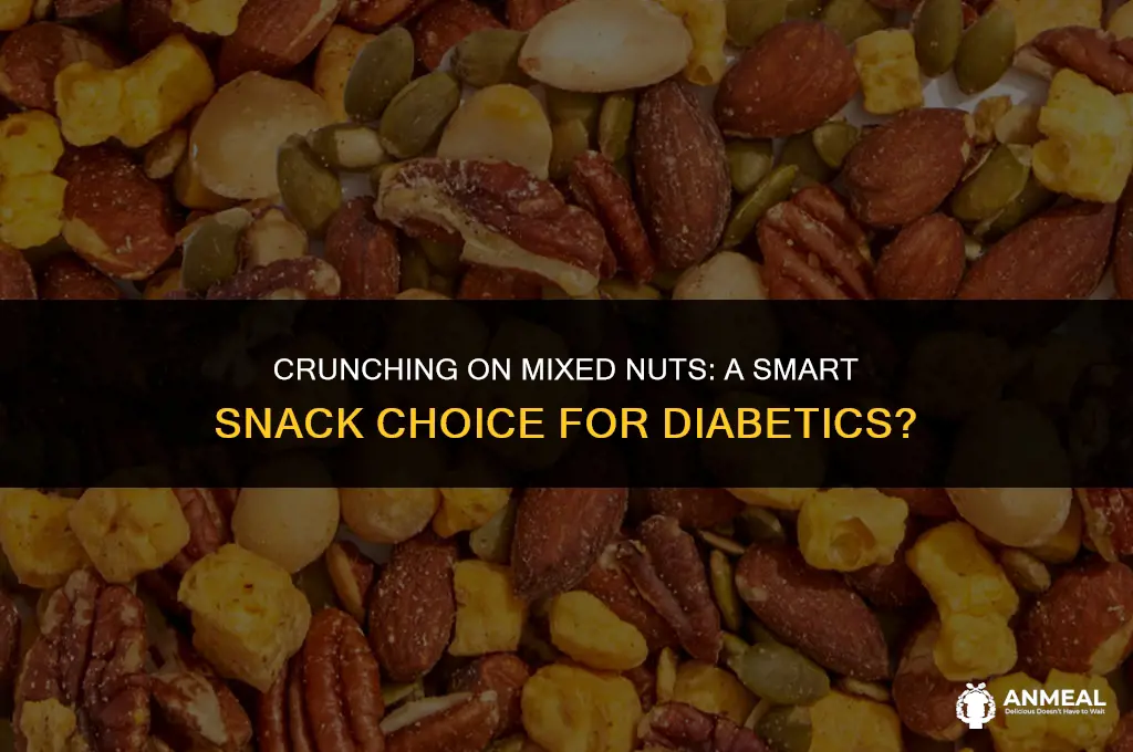 are mixed nuts a good snack for diabetics