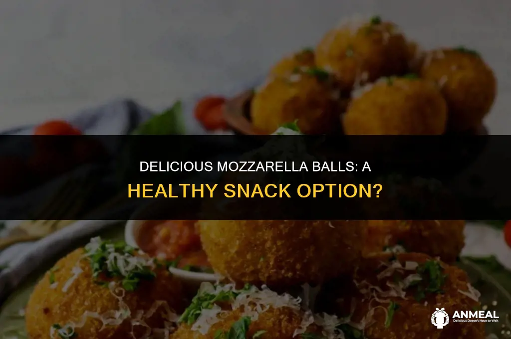are mozzarella balls good for snack