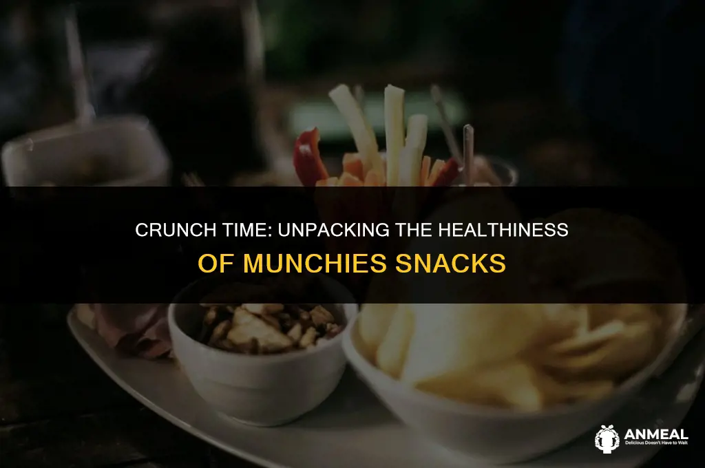 are munchies snacks healthy
