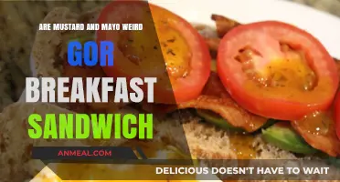 Mustard and Mayo: A Strange Breakfast Sandwich Choice?