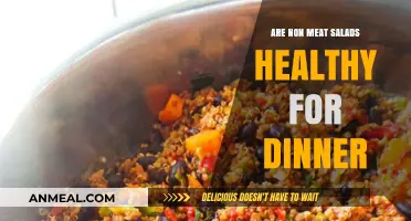 Non-Meat Salads for Dinner: Healthy Choice or Missing Nutrients?