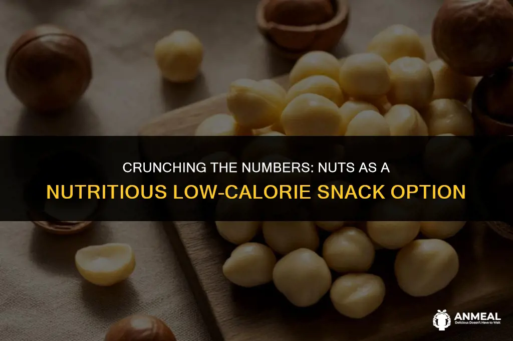are nuts a good low calorie snack
