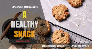 Oatmeal Raisin Cookies: A Nutritious Snack Option or Not?