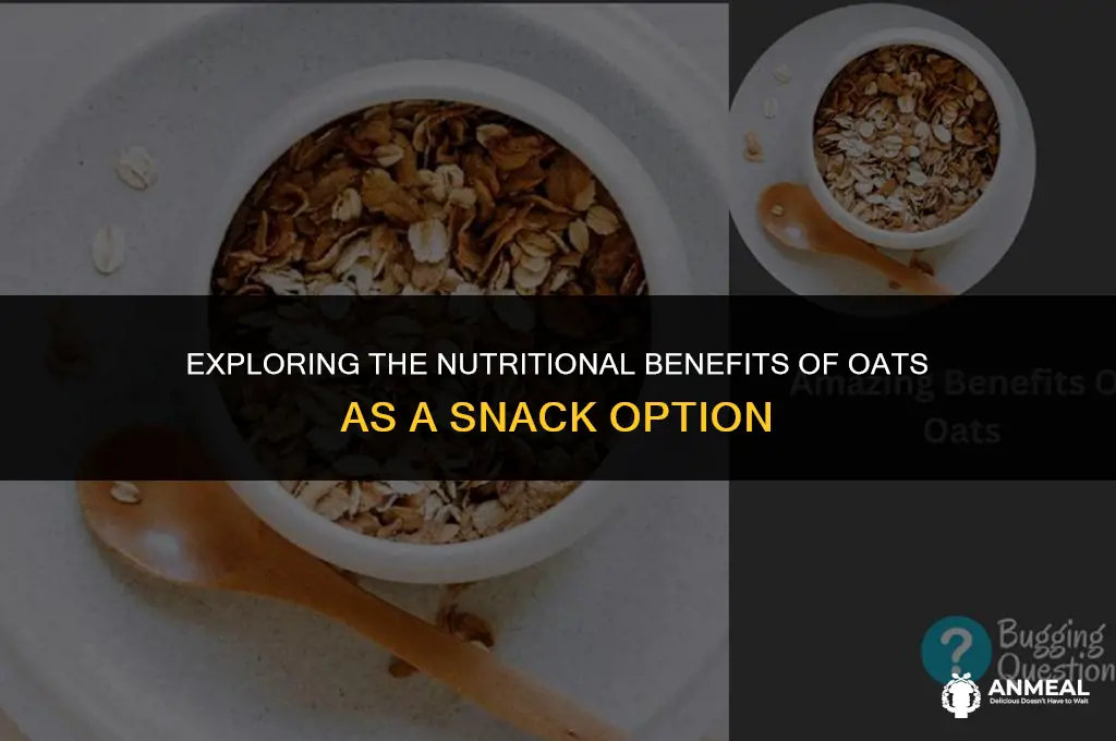 are oats a good snack