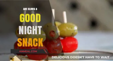 Sleepless Snacking: Are Olives the Perfect Midnight Treat?