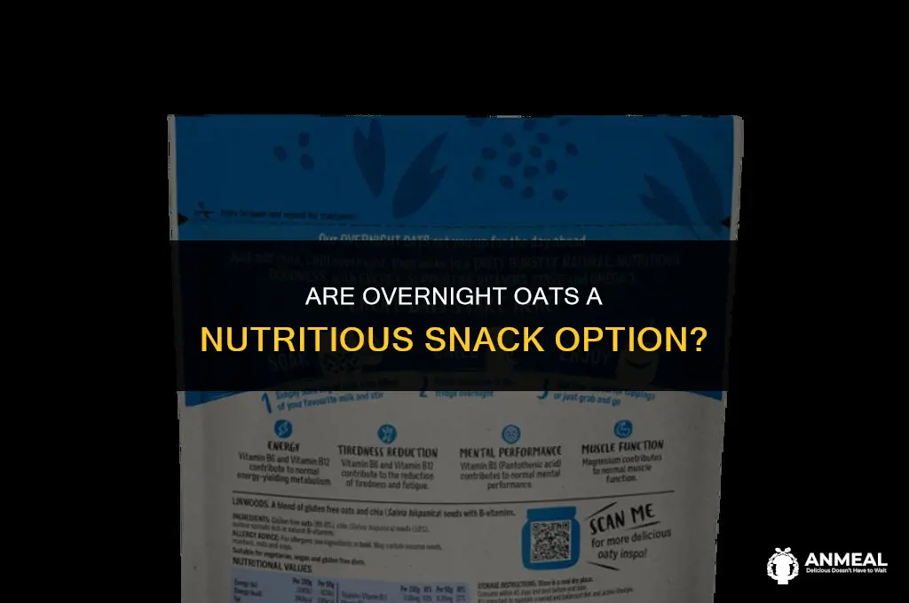 are overnight oats a good snack