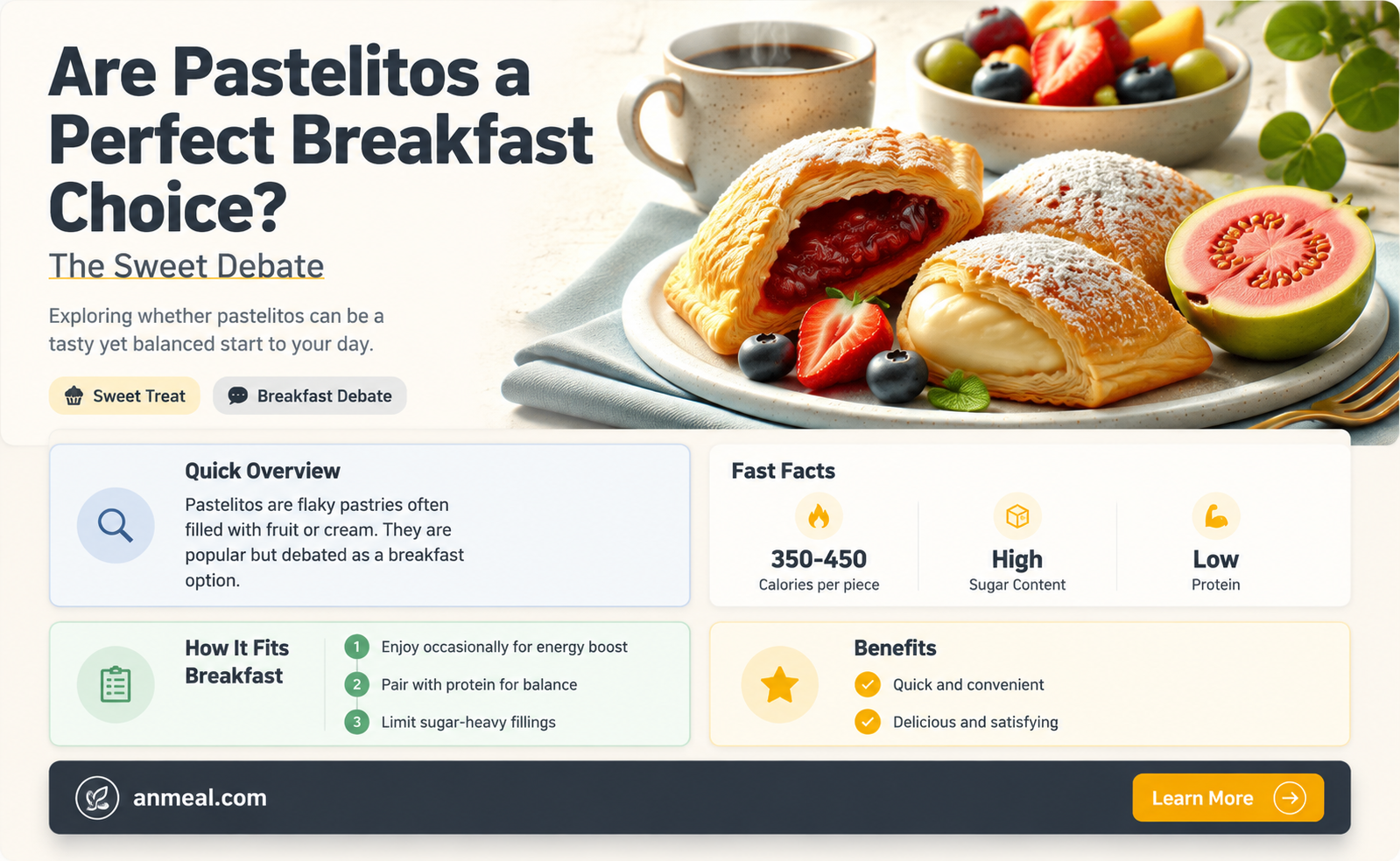 are pastalitoes breakfast food