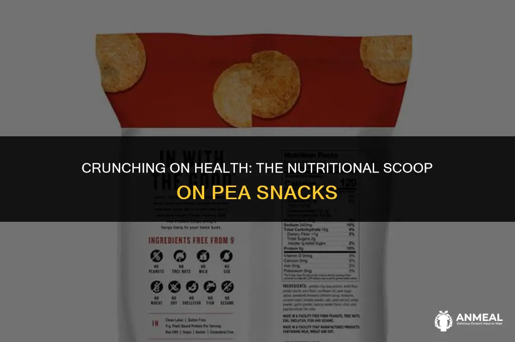 are pea snacks good for you