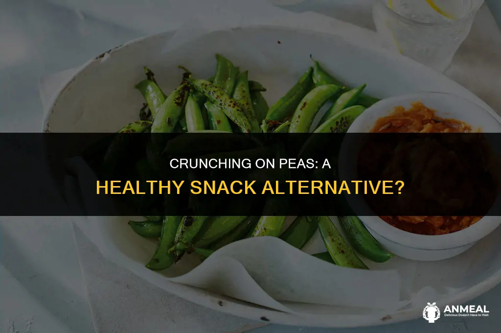 are pea snacks healthier