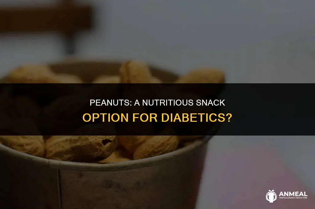 are peanuts a good diabetic snack