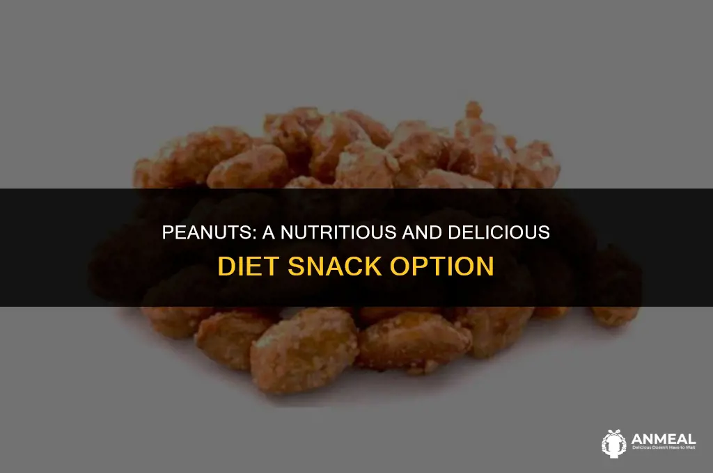 are peanuts a good diet snack