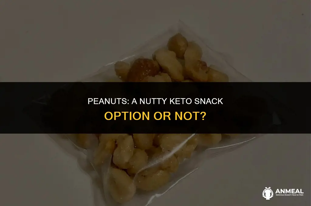 are peanuts a good keto snack