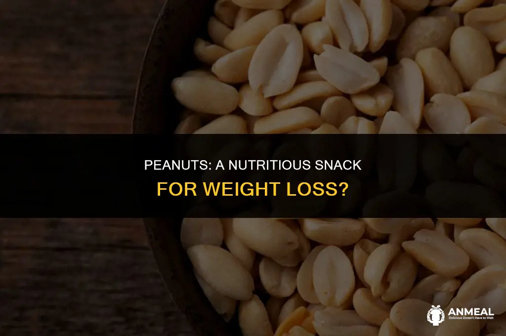 are peanuts a good snack for losing weight