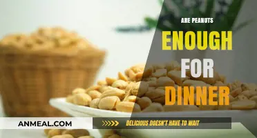 Peanuts for Dinner: Nutritious Enough or Just a Snack?