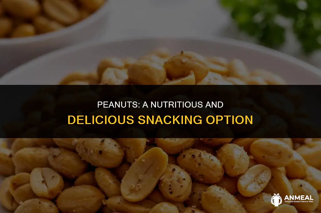 are peanuts good to snack on
