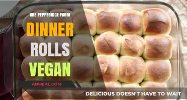 Are Pepperidge Farm Dinner Rolls Vegan? A Complete Ingredient Breakdown
