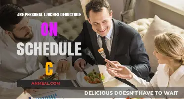 Exploring Tax Deductions: Can Personal Lunches Qualify on Schedule C?