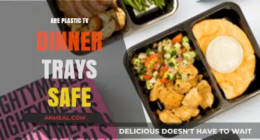 Are Plastic TV Dinner Trays Safe for Reheating Food?