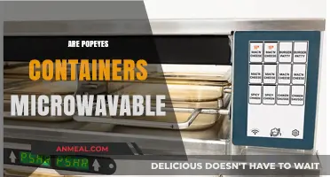 Microwaving Popeye's Containers: A Guide to Safe Reheating