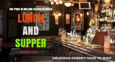 Exploring Ireland's Pub Culture: The Lunch-Supper Gap Mystery