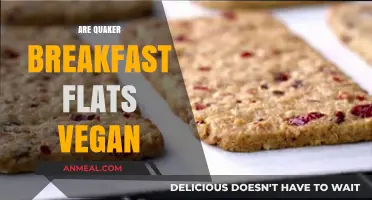 Are Quaker Breakfast Flats Vegan? A Comprehensive Guide to Ingredients