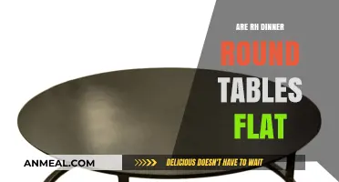 Are RH Dinner Round Tables Flat? Exploring Design and Functionality
