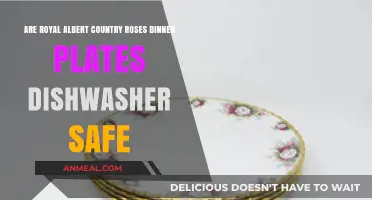 Royal Albert Country Roses Dinner Plates: Dishwasher Safe or Not?