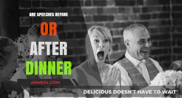Dinner Speeches: Timing Tips for Engaging and Memorable Events