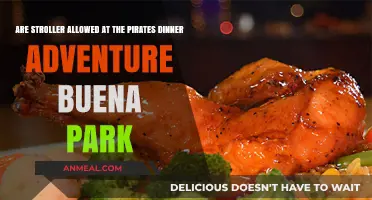 Stroller Policy at Pirates Dinner Adventure Buena Park: What to Know