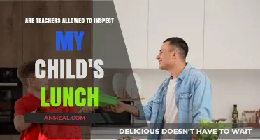 Can Teachers Check My Child's Lunch? Understanding School Policies