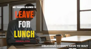 Exploring Teacher Lunch Breaks: Policies and Practices