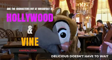 Breakfast at Hollywood & Vine: Who's Out?