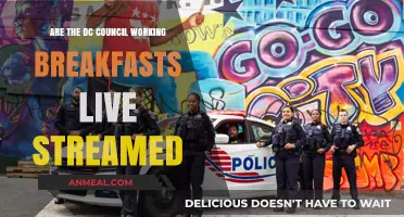 Where to Watch DC Council Working Breakfasts