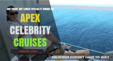 Exploring Lunchtime Delights on Apex Celebrity Cruises