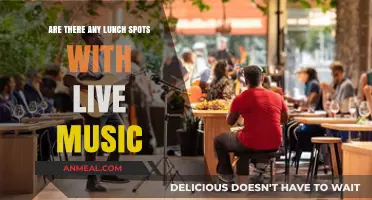 Melodies and Munchies: Lunch Spots with Live Tunes