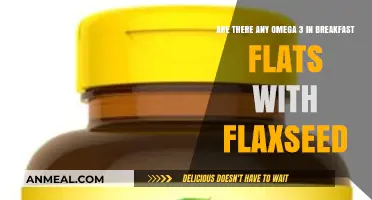 Flaxseed-Enriched Breakfast Flats: A Source of Omega-3s?