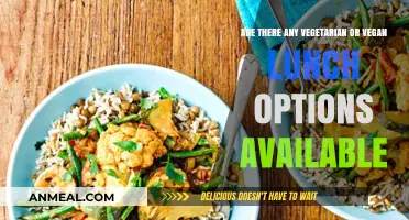 Exploring Vegetarian and Vegan Lunch Options: A Comprehensive Guide