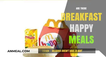 Breakfast Happy Meals: Do They Exist? Exploring Morning Options